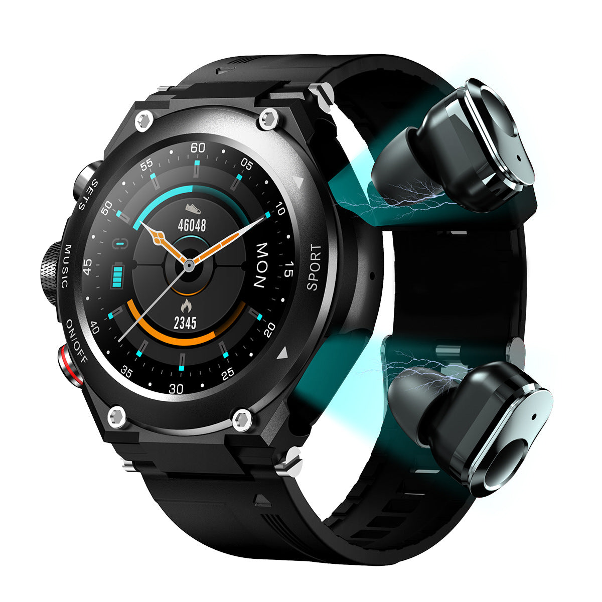 Reloj Inteligente con Auriculares Bluetooth