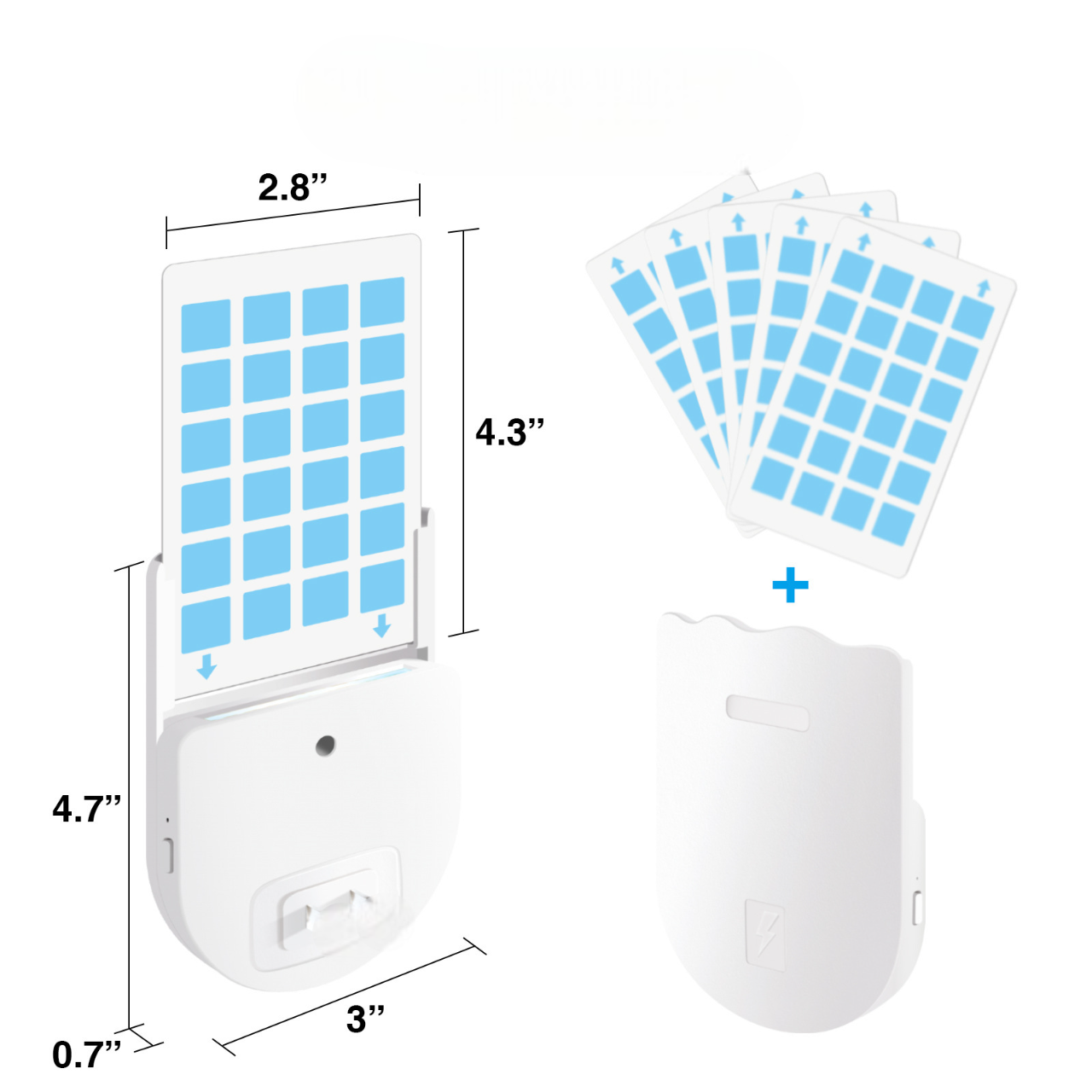 Raquete Inteligente Elétrica Anti-Mosquito Pro
