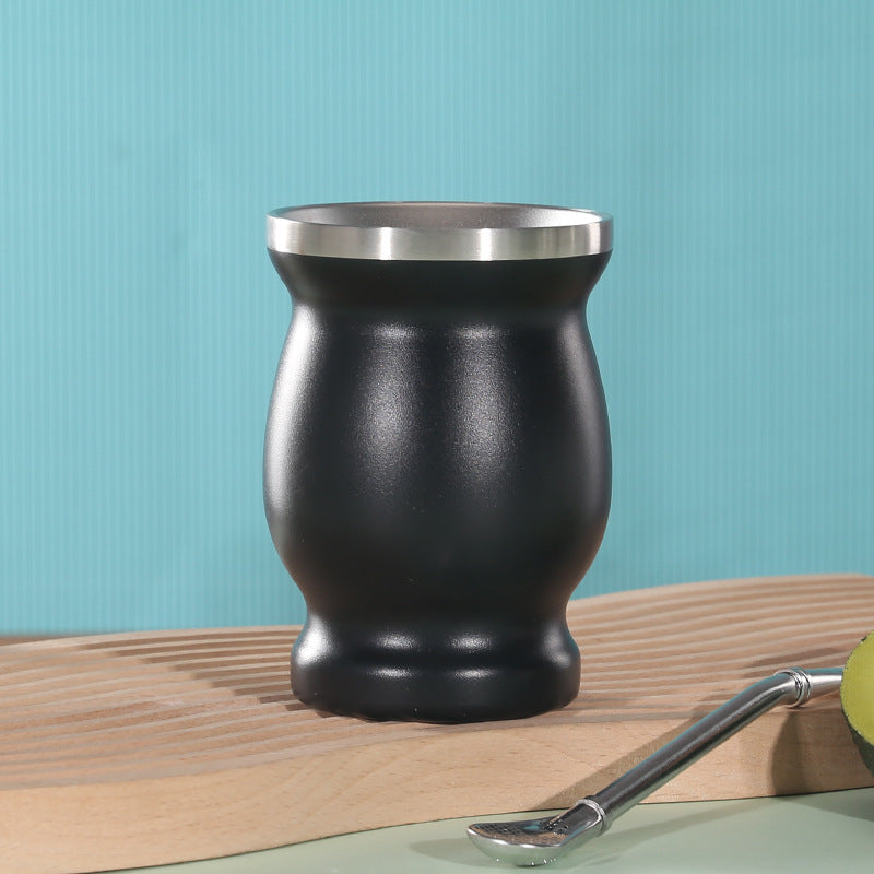 Cuia Mate Premium de Acero Inoxidable