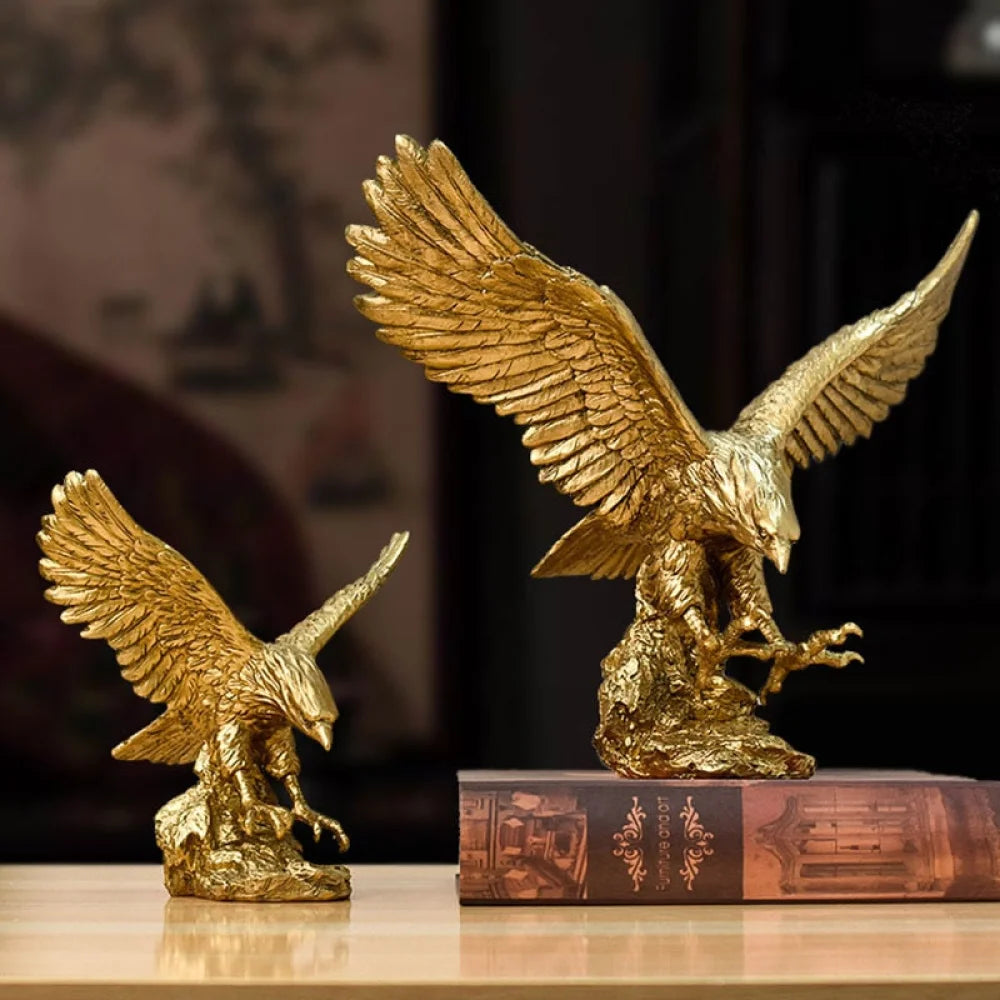 Escultura Águila Dorada
