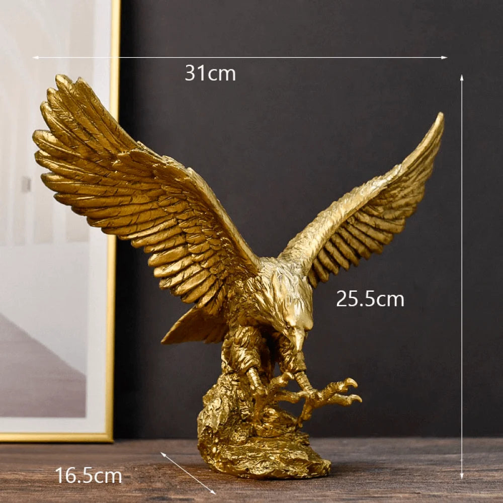Escultura Águila Dorada