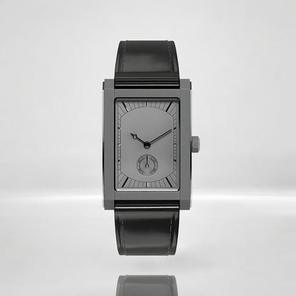 RELOJ PARA HOMBRE TANK CON CORREA DE CUERO