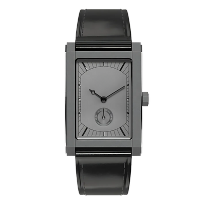 RELOJ PARA HOMBRE TANK CON CORREA DE CUERO