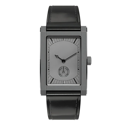 RELOJ PARA HOMBRE TANK CON CORREA DE CUERO