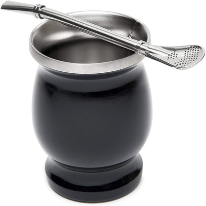 Cuia Mate Premium de Acero Inoxidable